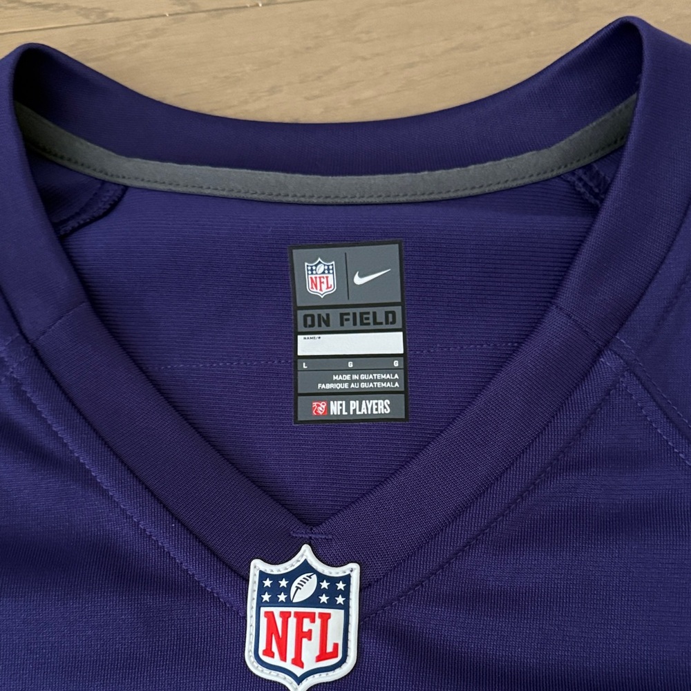 Purple Baltimore Ravens Justin Tucker Jersey - Picture 2 of 2